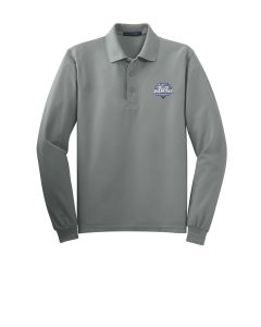 Port Authority - Silk Touch Long Sleeve Polo - Graphite