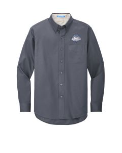 Port Authority - Long Sleeve Easy Care Shirt - Steel Grey