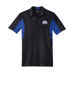 Sport-Tek - Side Blocked Sport-Wick Polo - Black/Royal